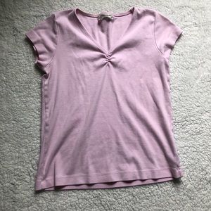 Pink Cinch Front Top (brandy dupe?)